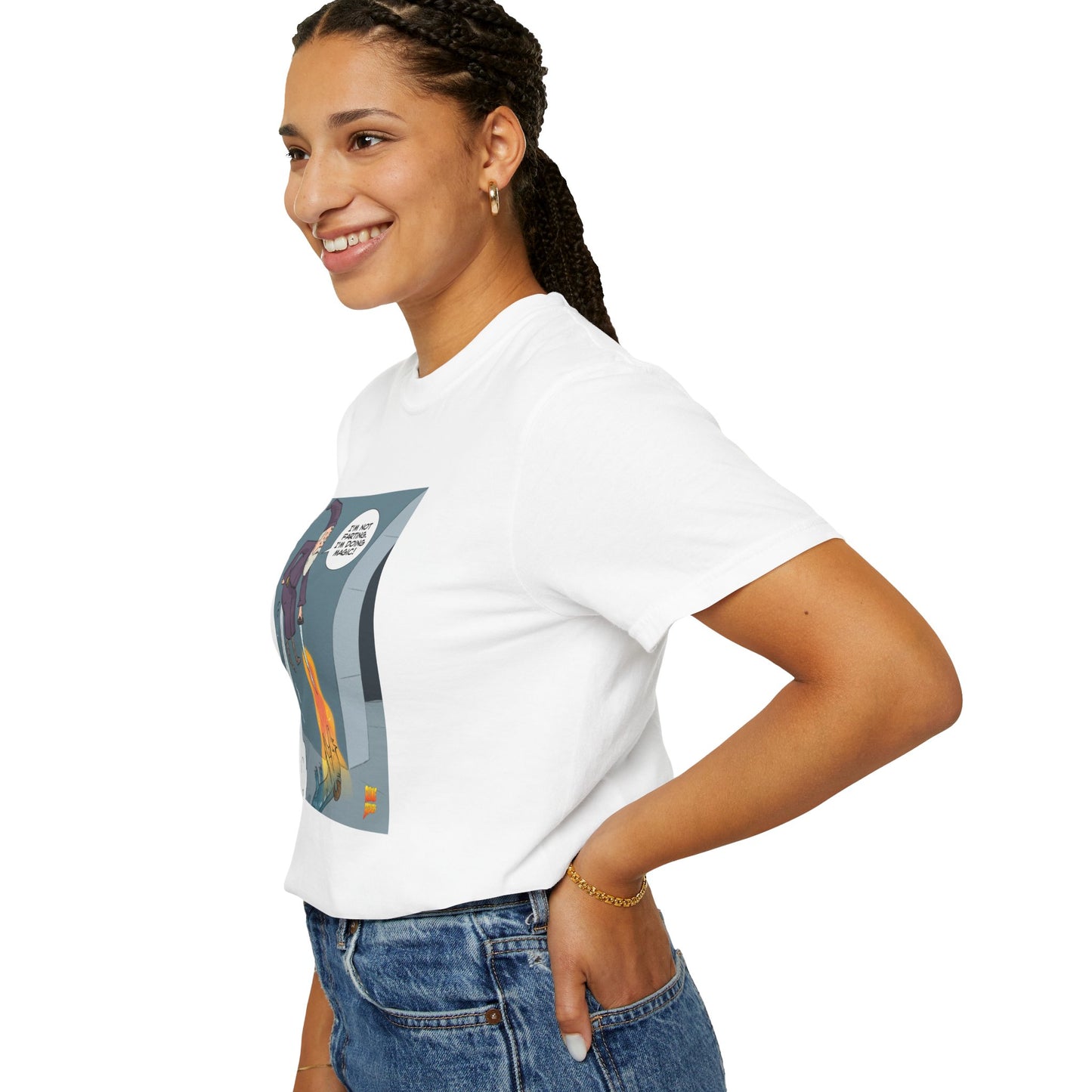 'I'm Not Farting' Runebreakers Original Unisex Garment-Dyed T-shirt