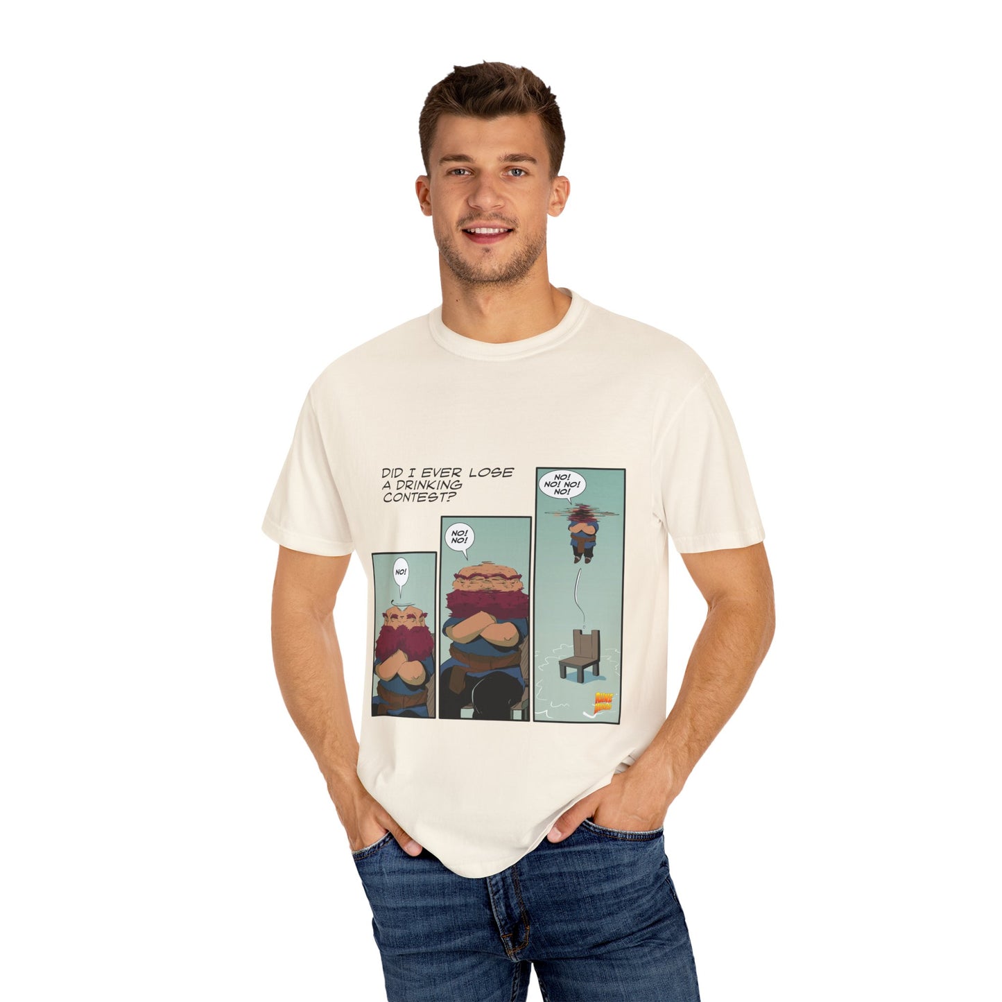 'Never Lost A Drinking Contest' Original Runebreakers Unisex Comfort t-shirt