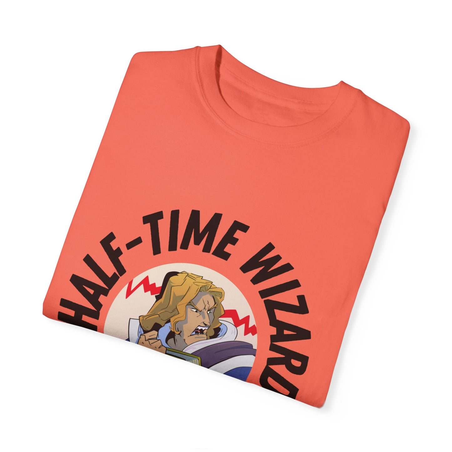 'Half-Time Wizard' Unisex Runebreakers Garment-Dyed T-shirt