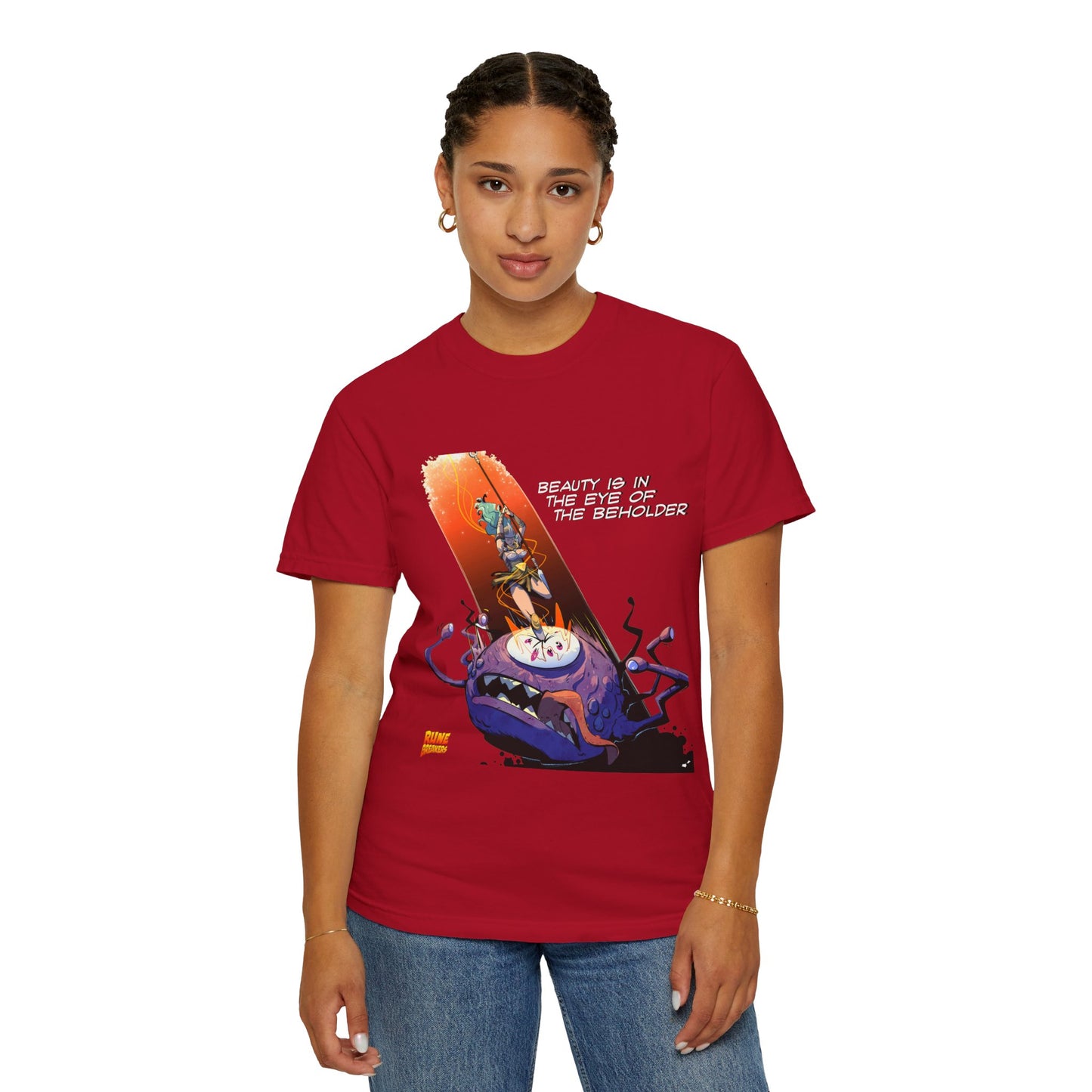'Beauty is in the eye of the Beholder' Original Unisex Runebreakers shirt