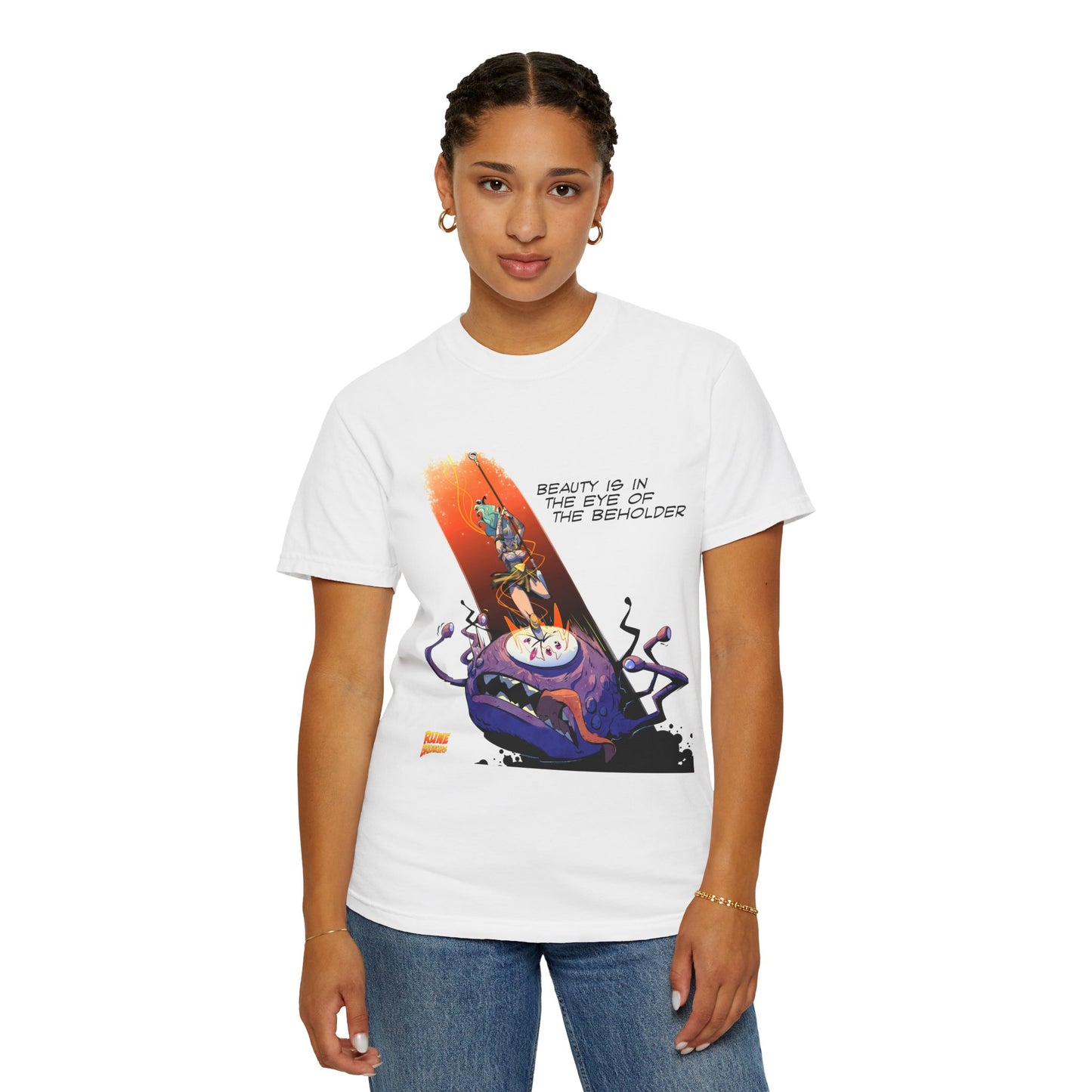 'Beauty is in the eye of the Beholder' Original Unisex Runebreakers shirt