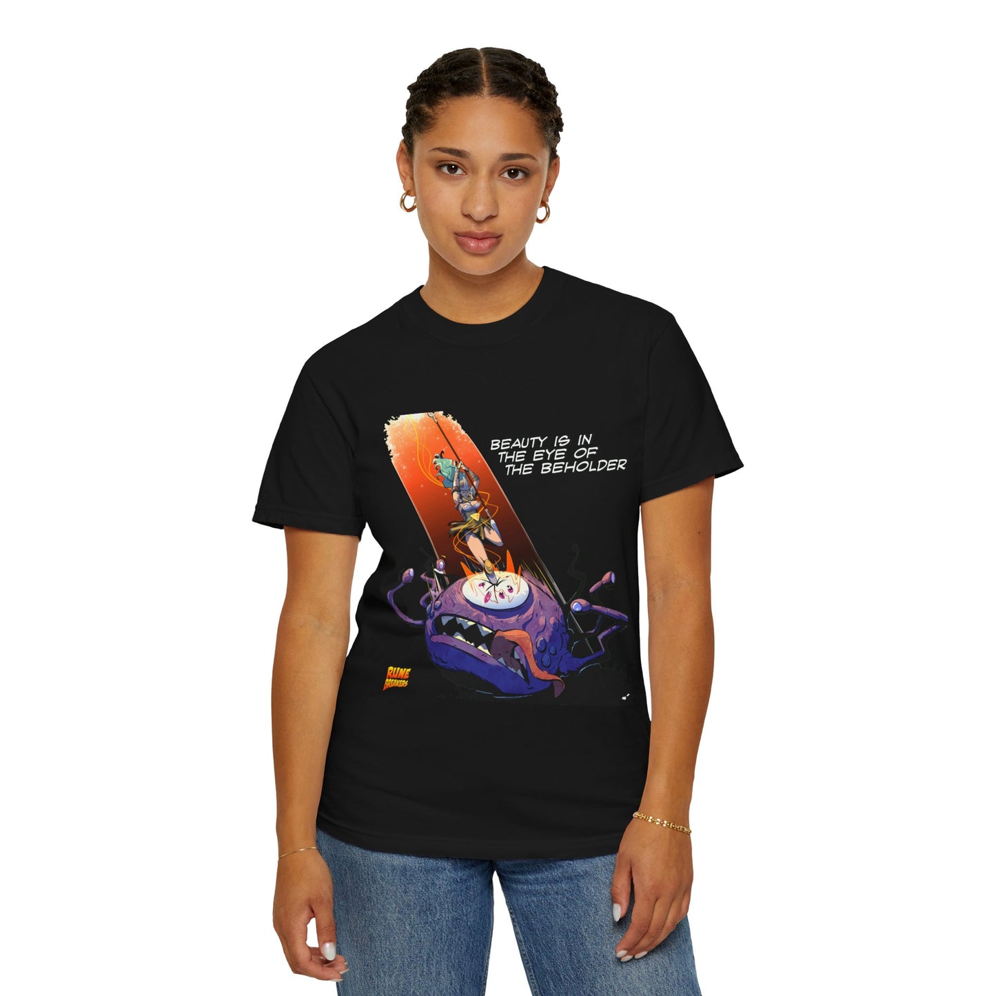 'Beauty is in the eye of the Beholder' Original Unisex Runebreakers shirt