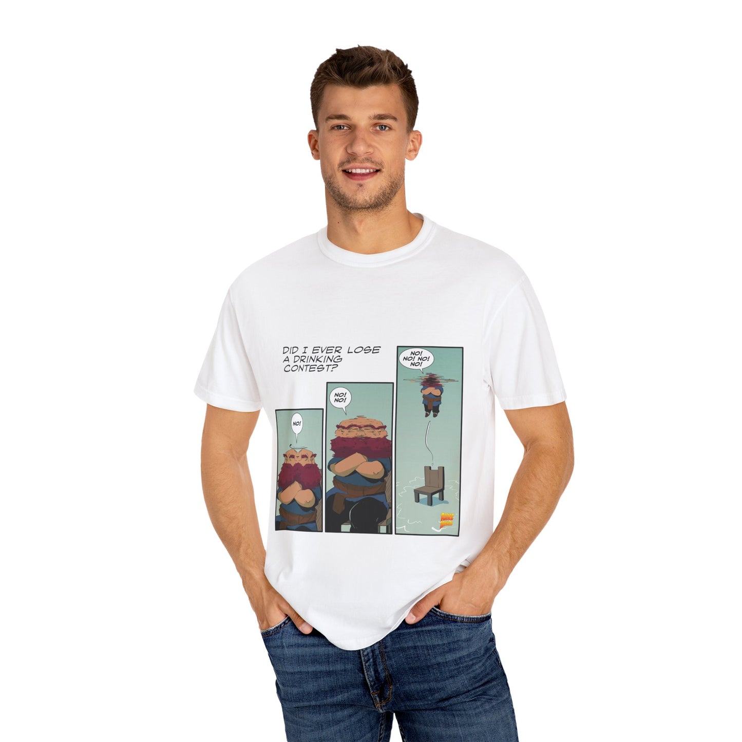 'Never Lost A Drinking Contest' Original Runebreakers Unisex Comfort t-shirt