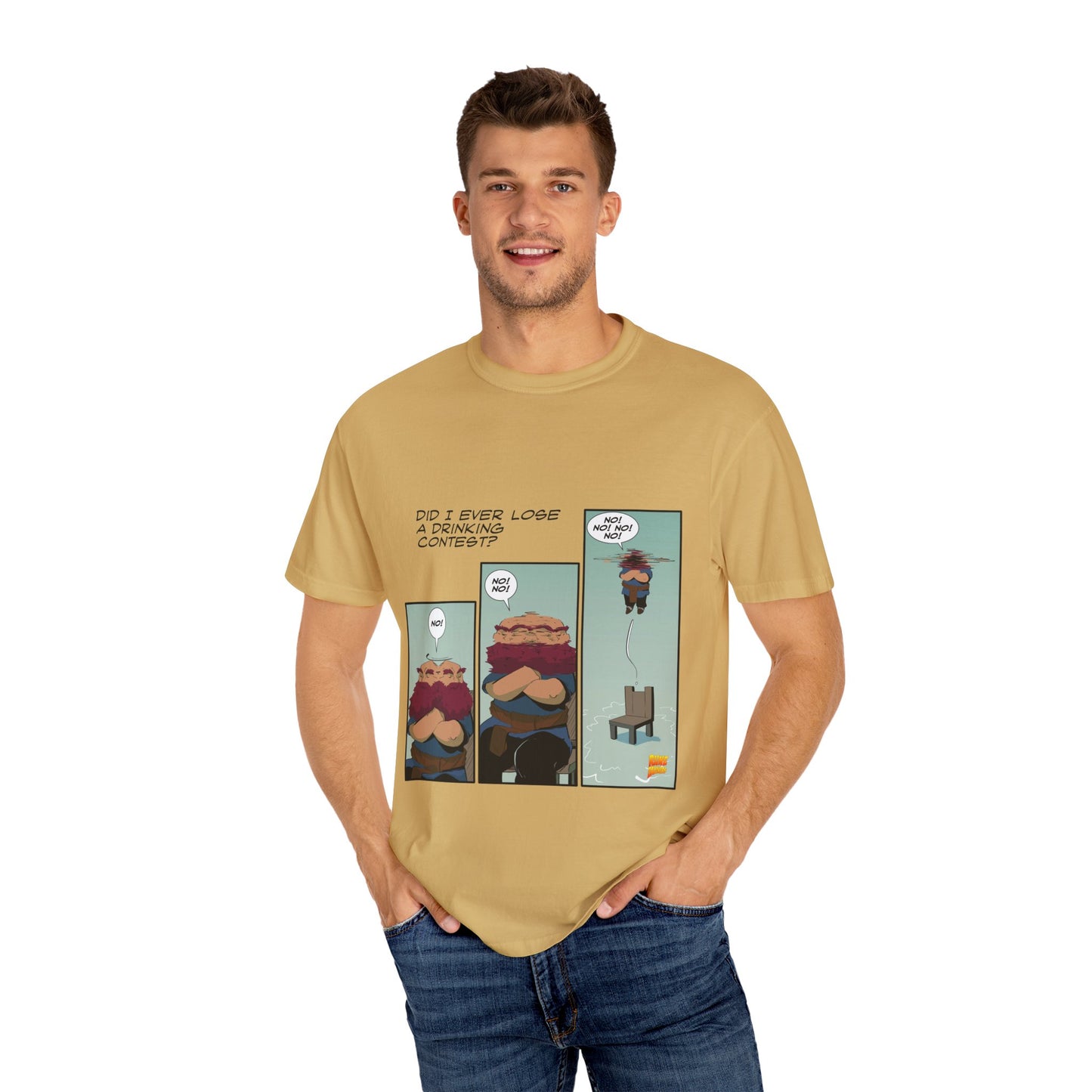 'Never Lost A Drinking Contest' Original Runebreakers Unisex Comfort t-shirt