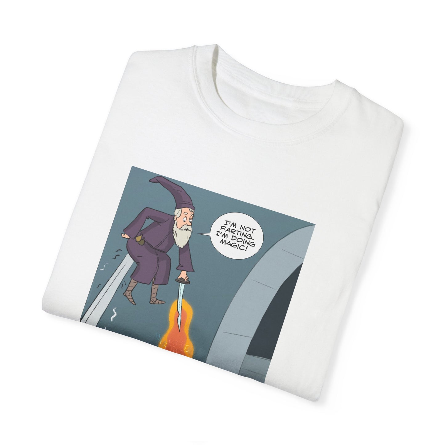 'I'm Not Farting' Runebreakers Original Unisex Garment-Dyed T-shirt